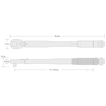 TEKTON Torque Wrench for DIY and Professional Use