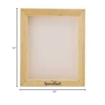 Speedball 10-Inch-by-12-Inch Screen Printing Frame for DIY Artists