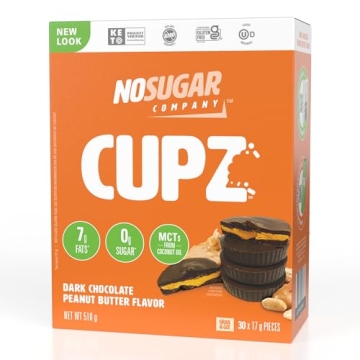 No Sugar Keto Peanut Butter Cups - Guilt-Free Indulgence in 30 Cups