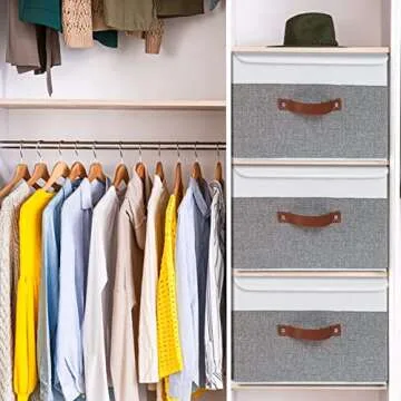 Yawinhe Storage Bins: Stylish & Practical Organizers