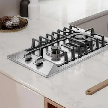 Empava 12" Gas Stove Cooktop with Dual Italy Burners