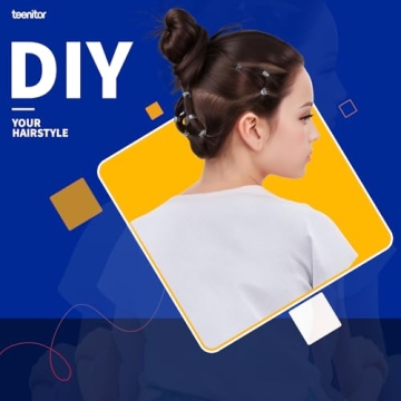 Teenitor Elastic Hair Bands - 2000pcs Durable Styling Ties