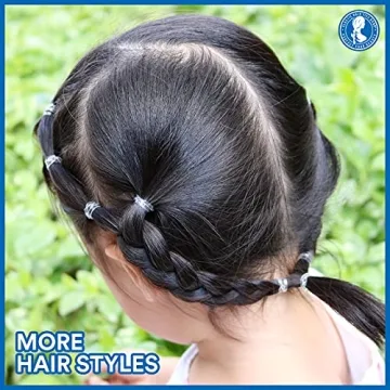 Teenitor Elastic Hair Bands - 2000pcs Durable Styling Ties