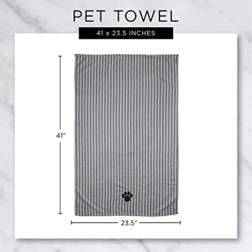 Bone Dry Absorbent Pet Towel for All Pets 41x23.5