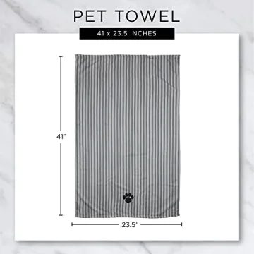 Bone Dry Absorbent Pet Towel for All Pets 41x23.5