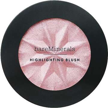bareMinerals Gen Nude Highlighting Blush, 2-in-1 Blush + Highlighter Hybrid, Silky Blendable Makeup,...