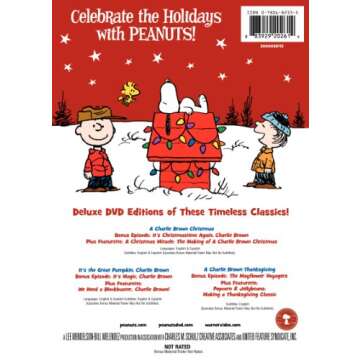 Peanuts Holiday Collection (Repackage) [DVD] - Celebrate the Holidays with Your Favorite Characters!