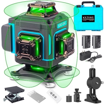 KEZERS 360 Self-Leveling Laser Level – Precision Redefined for Every Project