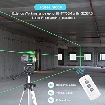 KEZERS 360 Self-Leveling Laser Level – Precision Redefined for Every Project