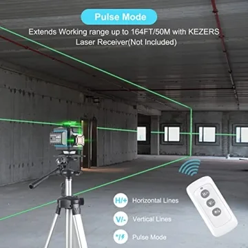 KEZERS 360 Self-Leveling Laser Level – Precision Redefined for Every Project