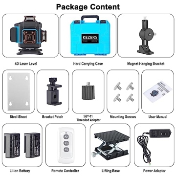 KEZERS 360 Self-Leveling Laser Level – Precision Redefined for Every Project