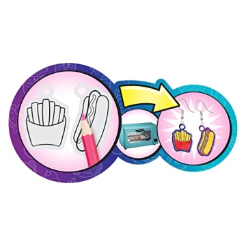 Fun Shrinky Dinks Jewelry Kit for Kids and Adults