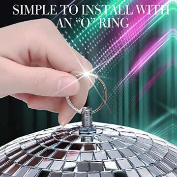 WILLBOND 17 Pack Disco Balls Set for Parties