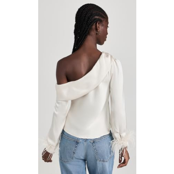 ASTR the label Women's Dawn Top - Elegant One-Shoulder Blouse