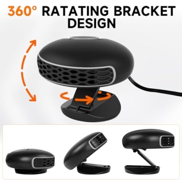 Portable 12V Car Heater & Defroster for Windshield