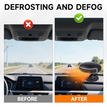 Portable 12V Car Heater & Defroster for Windshield