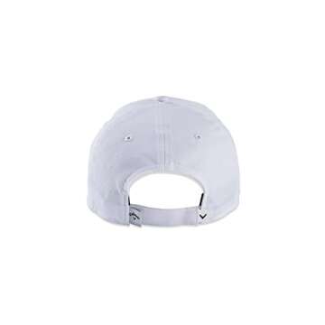 2022 Callaway Liquid Metal Adjustable Golf Hat - White/Black