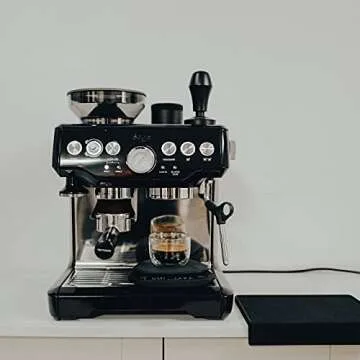 Normcore 54mm Bottomless Portafilter, Naked Portafilter Fits Breville Sage Barista Express Machines, 18g Filter Basket Included