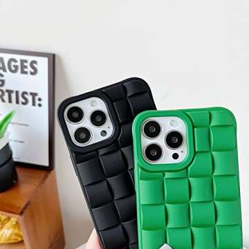 Skyseaco for iPhone 13 Pro Max Case, Cute Simple Cases for Women Girls with Anti-Fall Lens Camera Protection Soft TPU Shockproof Case for iPhone 13 Pro Max (6.7inch)-Orange