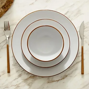 Brasa Stoneware 32 Piece Dinnerware Set for 8