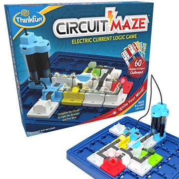 ThinkFun Circuit Maze Game for Kids 8 and Up - STEM Toy