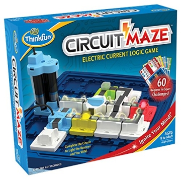 ThinkFun Circuit Maze Game for Kids 8 and Up - STEM Toy