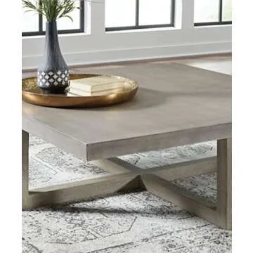 Contemporary Square Cocktail Table for Modern Living Areas