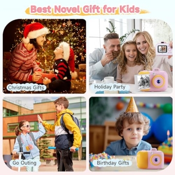 Instant Print Kids Camera - Fun Gift for Ages 3-12
