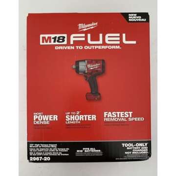 Milwaukee 2967-20 M18 FUEL™ 1/2" High Torque Impact Wrench w/ Friction Ring (Tool Only)