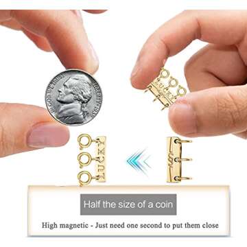 Kcctoo Necklace Clasps for Effortless Jewelry Layering