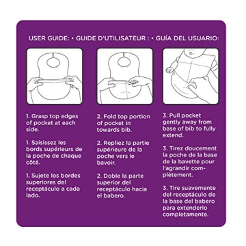 Bibsters Sesame Street Disposable Bibs with Crumb-Catcher