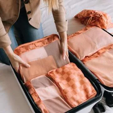 Jadyn Packing Cubes Set for Travel Organization