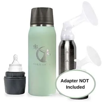 Breastmilk Chiller Reusable Storage Container by CERES CHILL | Keeps Milk Safe for up to 20 Hours | ...
