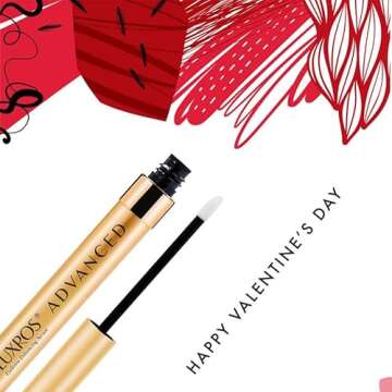 LUXROS Advanced Growth Serum for Full, Thick Eyebrows - USA Made, See Results in 4-8 Weeks (5 ml)