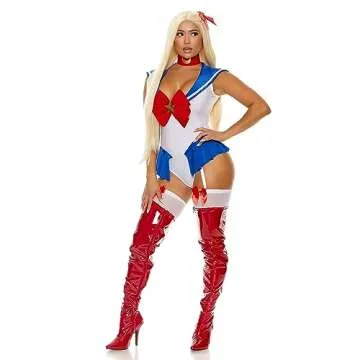 Forplay by Moonlight Anime Character Costume White Blue