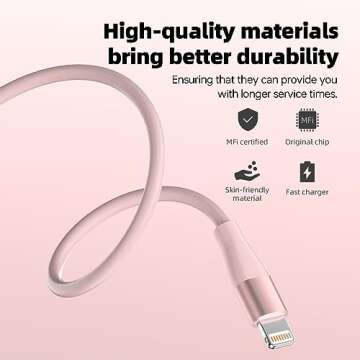 iPhone Charger 3Pack 10 FT Apple MFi Certified Lightning Cable Fast Charging iPhone Charger Cord Compatible with iPhone 14 13 12 11 Pro Max XR XS X 8 7 6 Plus SE iPad and More