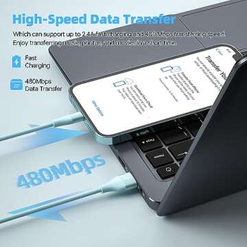 iPhone Charger 3Pack 10 FT Apple MFi Certified Lightning Cable Fast Charging iPhone Charger Cord Compatible with iPhone 14 13 12 11 Pro Max XR XS X 8 7 6 Plus SE iPad and More