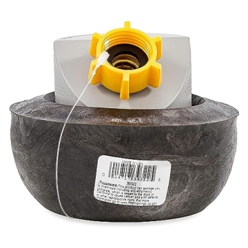 Camco Easy Slip Water Seal Sewer Fitting RV Camper, Gray