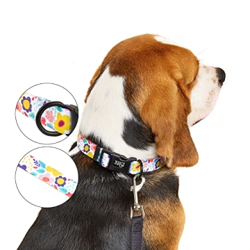 Adjustable Flower Dog Collars for All Pet Sizes