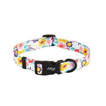 Adjustable Flower Dog Collars for All Pet Sizes