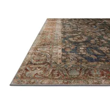 Loloi Jules Collection Area Rug - Vintage Style and Durability