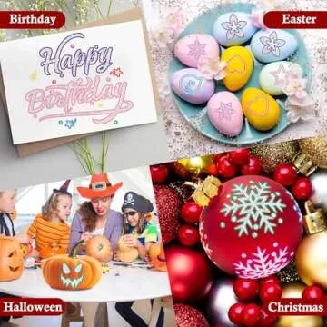 12 Shimmer Outline Markers for Creative Fun and Crafts