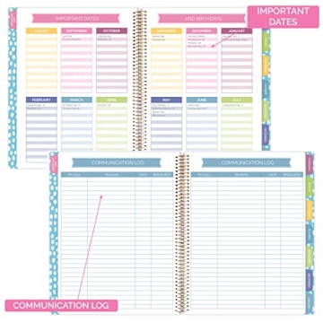 Bloom Undated Teacher Planner - Perfect for Educators & Students