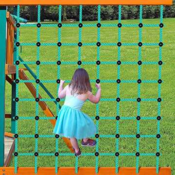 BeneLabel Climbing Cargo Net - Durable Indoor/Outdoor Fun for Ages 12+