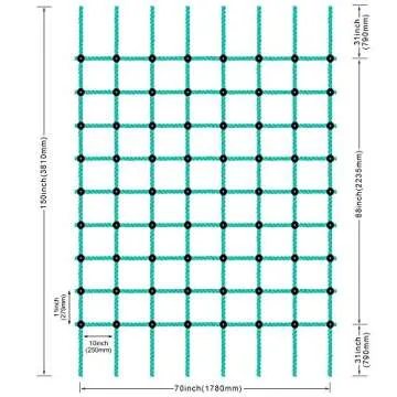 BeneLabel Climbing Cargo Net - Perfect for Adventure Lovers