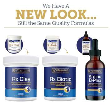 Rx Vitamins Essentials for Dogs - Vitamin & Mineral Multivitamin - Supports Immune System Digestive Health & Bone Health - Powder 8 oz/226.80g