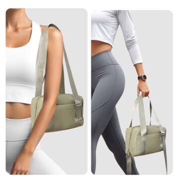 Mini Gym Bag for Women Small Gym Tote Bag Waterproof Sports Duffel Bags Dance Yoga Workout Bag 2024