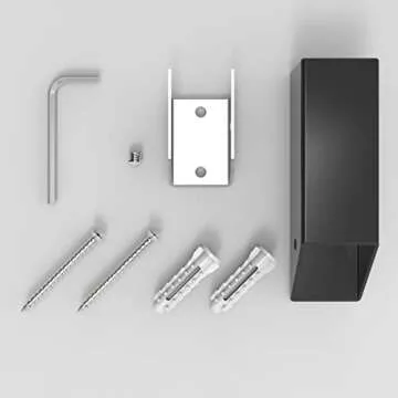 NINETREX Matte Black Heavy Duty Towel Hooks for Home