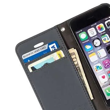 SafeSleeve EMF Protection Wallet Case for iPhone SE & 5/5s