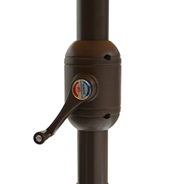 Le Papillon 15 ft Market Outdoor Umbrella in Beige